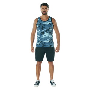 OEM Custom Sublimation Knitted Tank <b>Top</b> Private Label Factory Stylish Casual Fashion Streetwear Quick Dry Breathable Soft Men's - Product Image 3