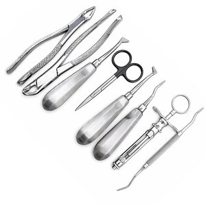 Kit de 12 instruments chirurgicaux dentaires de qualité supérieure, ensemble d'extraction chirurgicale, outils dentaires en acier inoxydable, kit d'extraction dentaire, USA - Product Image 5