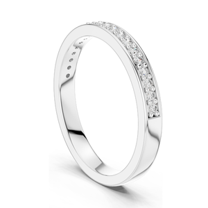 Bague en diamant de laboratoire 0,16 CT pour femme, clarté VVS-VS EF, disponible en or 18 carats, 14 carats, 10 carats et argent 925, rose, jaune - Product Image 4