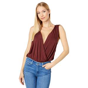 Body Sexy Casual con Scollo Quadrato e Stampa Gufo Notturno Free People, Taglia S, in Nylon con Decorazioni in Pizzo, Vestibilità Aderente per Primavera Autunno - Product Image 1