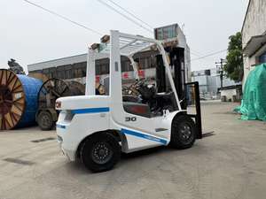<b>Used</b> Original TCM 3 Ton Diesel Forklift FD30 with Strong Power Engine & Bearing for Mines/<b>Construction</b>/Ports - Product Image 5