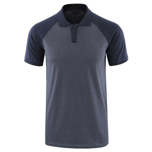 Camiseta de Polo de manga corta ligera para hombre, cómoda, suave, 100% algodón, patrón sólido, ropa a granel - Product Image 6