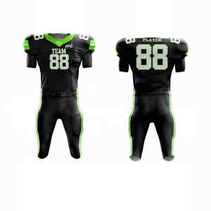 Votre propre uniforme de football américain Nouveau design Service OEM Uniforme de football américain pour hommes Maillot de football américain - Product Image 5