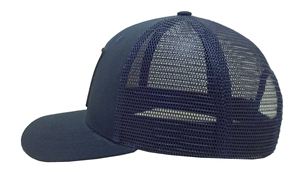 Casquette Trucker 6 Panneaux Haute Qualité avec Logo Brodé Personnalisé et Écusson Tissé, Casquette Structurée à Profil Moyen en Maille – Vente en Gros - Product Image 3
