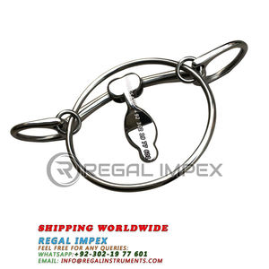 Belle conception 125mm bouche taille acier inoxydable cheval peu 13mm épaisseur gros Instrument vétérinaire pour équestre - Product Image 5