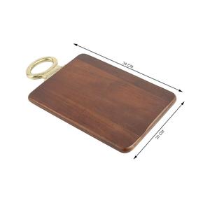 Planche à découper en bois de teck massif de fabricant OEM avec une finition résistante à l'eau et une résistance durable adaptée à tous les types d'aliments - Product Image 2