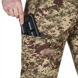 Pantalones Softshell Impermeables y Cortavientos para Hombre, Construcción Reforzada, para Invierno, Modelo  "ALTITUDE" INVERNALE - CAMUFLAJE - Product Image 3