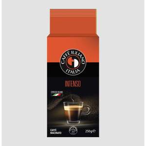 Intenso Ground Coffee 250g-Italian <strong>Espresso</strong> Arabica &amp; Robusta Blend <strong>Roasted</strong> Black Coffee - Product Image 1