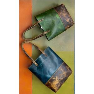 Sac à main en cuir personnalisé et sacs à main pour dames vente de sacs à provisions et de papier peint légers pour femmes avec impression du logo personnalisé - Product Image 5