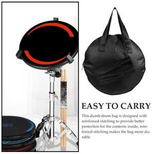 Estuche para Tambor, Ligero, Acolchado, para Viajes, Almacenamiento Seguro y Fácil Transporte - Product Image 4