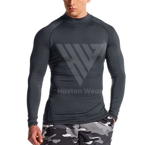Kickboxing MMA Rash Guard UPF50 + Chemise de compression anti-UV conçue sur mesure pour adultes - Product Image 1