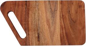 Planche à découper en bois d'acacia grande planche à découper en bois avec poignée planche de service en bois naturel cuisine durable - Product Image 2