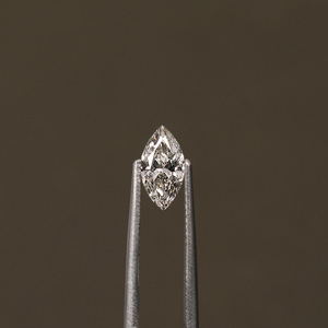 Anillo con Diamante Creado en Laboratorio de 0.85 CT, Corte Marquesa, Color Blanco, para Joyería Especial para Ella - Product Image 4