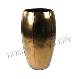 Macetas de Metal de acabado dorado para florero, macetas de hierro de alta calidad a bajo precio, fabricadas por fabricantes indios - Product Image 5