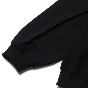 เสื้อฮู้ดผ้าฟลีซกันการเกิดเป็นขนแกะสำหรับฤดูหนาวทรงปล่อย400gsm น้ำหนักเบาออกแบบได้ตามต้องการ - Product Image 5