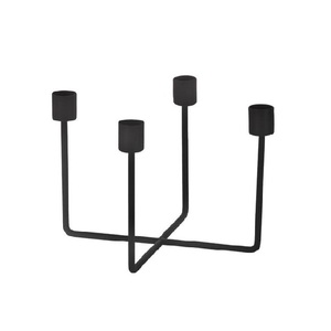 Nuevo Alambre de Metal de hierro de Adviento, 4 mechas, decoración hecha a mano para el hogar, decoración de mesa, portavelas, 4 llamas, soporte de vela, artículo de regalo decorativo - Product Image 6