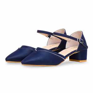 Teal Blue WN7384 Zapatos de corte Zapatos planos de mujer - Product Image 3