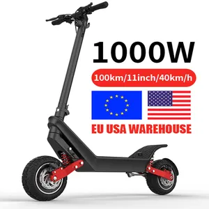 2024 nouveau scooter électrique rapide tout-terrain à deux roues X10 avec moteurs doubles à suspension 2000W 11 pouces escooter amovible à batterie