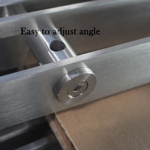 Treppengeländerpfosten für Kabelgeländersysteme - Edelstahl für Villen, Langlebige Schutzgeländer, Einfache Installation - Product Image 3