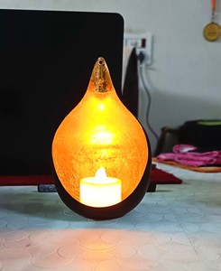 Vente en gros de bougeoirs en fer de haute qualité, personnalisés, avec revêtement en poudre noire, fabrication artisanale, découpe à la presse, impression, vente chaude, décoration de Noël - Product Image 2