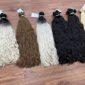 Extensions de trame de cheveux noirs vietnamiens les plus vendues Cheveux humains bruts vierges, qualité SDD, sans produit chimique, longue durée - Product Image 3