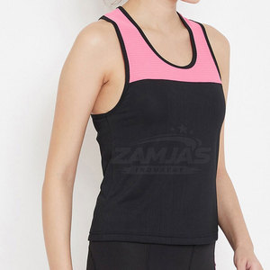 Débardeur pour femmes respirant à séchage rapide, vente en gros, débardeur à bas prix, sans manches, vêtements de sport pour femmes, débardeur pour femmes - Product Image 2
