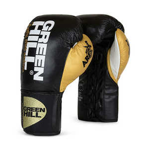 Guantes de Boxeo Personalizados Green Hill ARES, Guantes de Entrenamiento en Tallas 6oz, 8oz, 10oz, 12oz y 14oz, Hechos de Cuero Sintético - Product Image 1