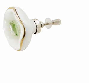 Boutons marocains en céramique or vert glaçure couleur raisin industriel tiroir armoire poignée tire pour armoire cuisine chambre commode - Product Image 3