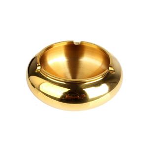 Cendrier en laiton pour la maison, le jardin et le balcon, finition lisse, cendrier en laiton pour un nettoyage et un entretien faciles, fabriqué à la main - Product Image 1