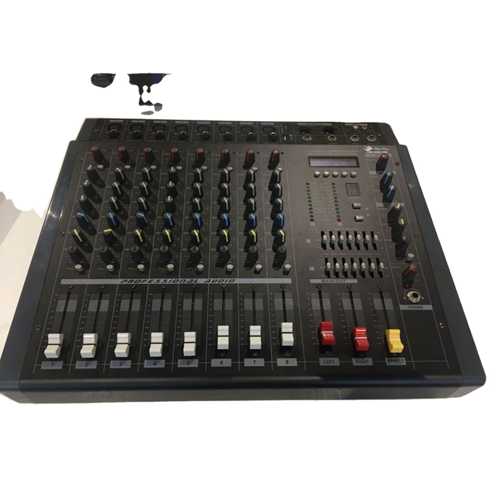 PMX608D/PMX808D/PMX1208D/PMX1608D звуковой микшер с активным питанием 350 Вт * 2CH 16DSP с 48 В Phantom/Dual 7-диапазонный EQ/6/8/12/16 каналов