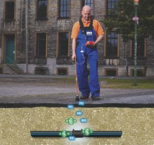 Detector de Fugas de Agua VARIOTEC 460 Tracergas, Utiliza <span class=keywords><strong>Gas</strong></span> Trasero para Localizar Fugas de Agua - Product Image 1