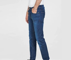 Pantalón vaquero de calidad superior para hombre, ligero, asequible, totalmente personalizado, antiarrugas, pantalón vaquero para hombre con los últimos diseños - Product Image 3