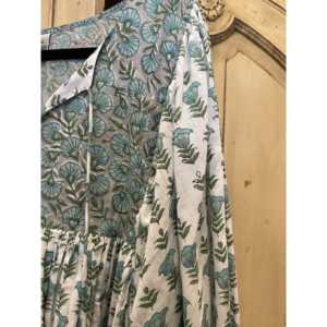 Top Estilo Bohemio de Talla Única con Bordado Floral de Prado Fresco y Encaje, para Otoño, Blusa de Chifón y Popelina Tejida para Mujer - Product Image 5