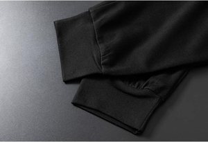 ผู้ผลิตเสื้อฮู้ดดี้และเสื้อสเวตเชิ้ตผู้ชายแบบสั่งทำพิเศษ ทรงโอเวอร์ไซส์ ผ้าฝ้าย 100% พิมพ์ลายด้วยคริสตัล คุณภาพสูง ชุดวอร์มสไตล์ดิสเทรสสำหรับผู้ชาย - Product Image 4