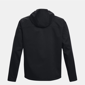 Chaqueta de hombre personalizada 100% poliéster suave Shell cremallera completa cortavientos estirable impermeable para deportes correr chaquetas de hombre - Product Image 6