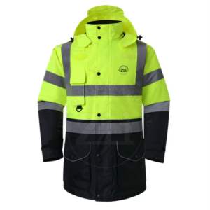 Chaleco de Seguridad Reflectante de Alta Visibilidad Personalizado, Clase 1 ANSI, Ropa de Trabajo Resistente con Logotipo Personalizable - Product Image 4