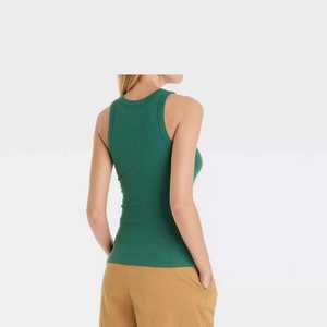 Femmes grande taille confortable séchage rapide été débardeurs court gilet sans manches pour entraînement physique et gymnastique course sport Singlet - Product Image 5