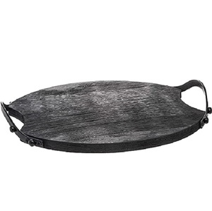 Bandeja de madera para aperitivos, accesorios de cocina, bandeja para servir frutas, dulces de boda, mesa de comedor, bandeja de comida, producto en oferta - Product Image 3