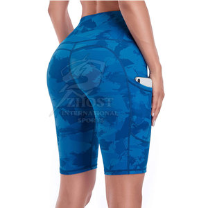 Shorts de yoga de qualité supérieure fabriqués au Pakistan, meilleur matériau pour la salle de sport, l'entraînement, la course à pied et un style de vie actif - Product Image 2