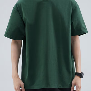 T-shirt en coton unisexe de haute qualité avec logo personnalisé, étiquette imprimée, pré-rétréci, lavé personnalisé, T-shirt d'été - Product Image 5