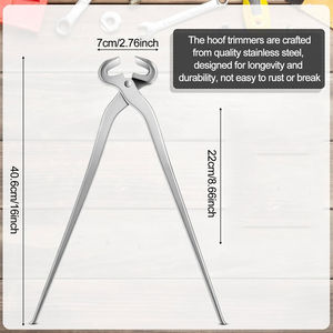 Cortador de Pezuñas Quirúrgico Veterinario Profesional para Caballos y Perros, Recortador de Herrador con Mandíbulas Ajustables - Instrumentos Quirúrgicos para Cirugía - Product Image 5
