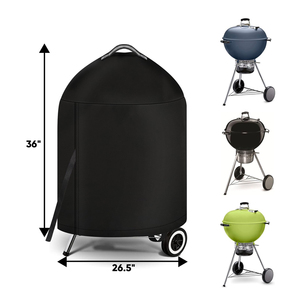 Housse de barbecue <span class=keywords><strong>anti</strong></span>-UV, <span class=keywords><strong>anti</strong></span>-pluie et <span class=keywords><strong>anti</strong></span>-neige 210D, best-seller, légère, résistante aux déchirures, pour la plupart des barbecues - Product Image 1