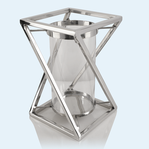 Silver Plated Metal Candleholder Home and Hotels Tabletop Vintage Design Candlestick Holder Handmade Decorative <b>Candles</b> Stand - Product Image 3