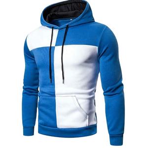 Sweatshirts à capuche en molleton pour les marques de streetwear Vente en gros OEM Sweatshirts à capuche pour hommes avec panneau personnalisé - Product Image 4