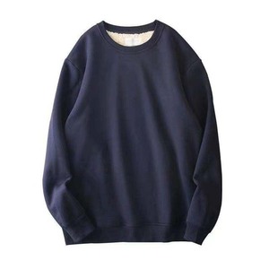 Heavyweight Basics Men's Fleece <b>Hoodies</b> Sweatshirts Drop Shoulder <b>Fur</b> <b>Hoodies</b> Loose Men's Clothing Unisex Pullover Sweatshirts - Product Image 4