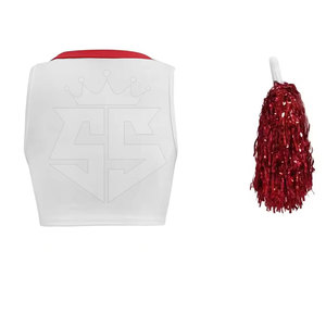 ยูนิฟอร์มเชียร์ลีดเดอร์โพลีเอสเตอร์100% ดีไซน์ล่าสุด - Product Image 4