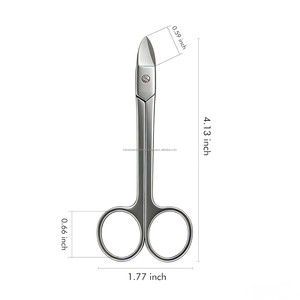Ciseaux ergonomiques en acier inoxydable haute performance pour soins des ongles professionnels, ciseaux de pédicure confortables à pointe affûtée pour la coupe - Product Image 6