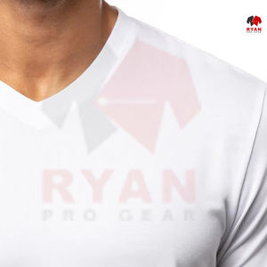 Vêtements de travail en coton pour les entreprises Logo personnalisable confortable 180GSM T-shirts pour hommes personnalisés - Product Image 2