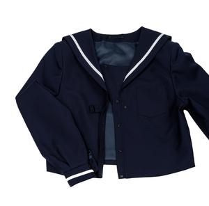 Uniformes de Marinero Japoneses de Primera Calidad al por Mayor, Diseños Personalizados Únicos para Adultos, Uniformes de una Sola Línea sin Costuras - Product Image 1