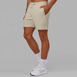 Custom Made Design And Logo Heavy Weight Cotton <b>Fleece</b> Custom Logo Plain String <b>Fleece</b> Jogger Sweat <b>Shorts</b> for <b>Men</b> - Product Image 1